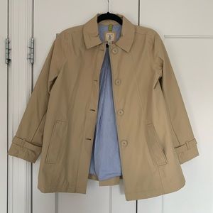 Lands’ End Kids Beige Trench coat